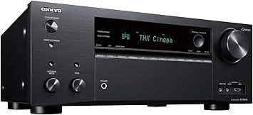 Onkyo TX-NR696 Home Audio Smart Audio and Video Receiver, Sonos Compatible and Dolby Atmos Enabled, 4K Ultra HD and AirPlay 2 (2019 Model),Black