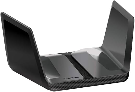 NETGEAR Nighthawk AX8 AX6000 WiFi Router - 8-Stream, Dual Band, 6 Ethernet Ports, Wi-Fi 6, 1024 QAM, 160MHz Channel Support, Multi-Gig Internet Ready