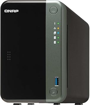 QNAP TS-253D-4G 2 Bay NAS for Professionals with Intel® Celeron® J4125 CPU and Two 2.5GbE Ports