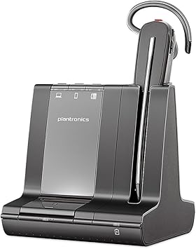 Plantronics (Poly) Savi 8240-M Office DECT Convertible Wireless Headset - Microsoft