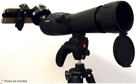 Universal Standard Digiscoping Adapter for Smartphones Up to 4" Wide