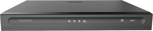 Turing Video TR-MRP082T-B Smart Series 8-Channel NVR Bundle with Turing Bridge; 2TB HDD; Replaces TN-NRP082T; Up to 8MP Resolution; HDMI and VGA Simultaneous Output
