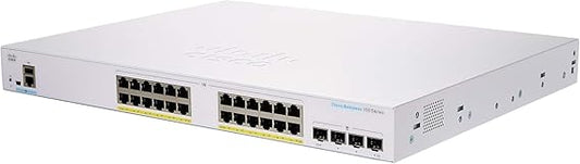Cisco Business CBS350-24FP-4G Managed Switch | 24 Port GE | Full PoE | 4x1G SFP | Limited Lifetime Protection (CBS350-24FP-4G)