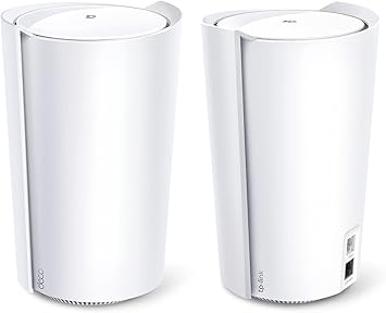 TP-Link Deco AX6600 Tri-Band WiFi 6 Mesh System (Deco X90) - Covers up to 6,000 Sq.Ft., Replaces Wireless Internet Routers and Extenders, AI-Driven and Smart Antennas, 2-Pack