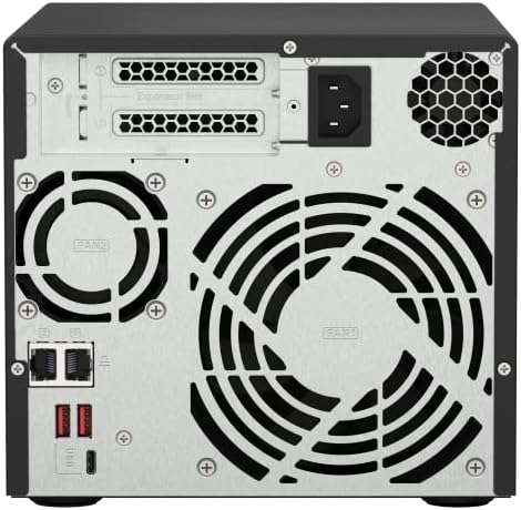 QNAP TS-473A-8G SAN/NAS Storage System, Black