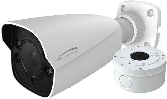 Speco Technologies O4VB1M 4MP IR Outdoor Network Bullet Camera with 2.8-12mm Motorized Varifocal Lens, RJ45 Connection