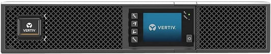 Vertiv Liebert GXT5 UPS - 500VA 500W 120V, Online Double Conversion, 2U Rack/Tower, Energy Star Certified, Lead Acid, Sine Wave, Battery Backup, 1.0 Power Factor, Colored LCD (GXT5-500LVRT2UXL)