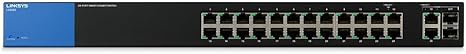 Linksys Business LGS326 24-Port Gigabit Smart Managed Switch with 2 Gigabit and 2 SFP Ports
