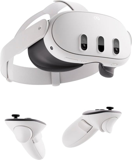 Meta Quest 3 128GB — Breakthrough Mixed Reality — Powerful Performance