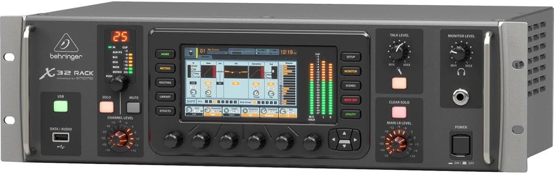 Behringer X32 Rack 40-Input and 25-Bus Digital Mixer