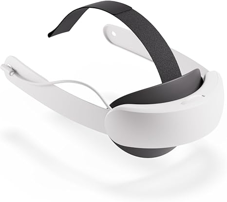 Meta Quest Elite Strap with Battery — Works with Meta Quest 3/3S — Up to 2 Extra Hours Playtime — Premium Comfort and Weight Distribution — Adjustable, Ergonomic Fit - Elite Strap with Battery Edition