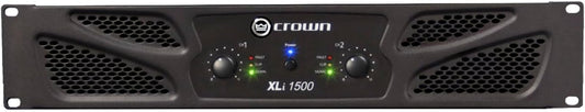 Crown XLi1500 Two-channel, 450W at 4Ω Power Amplifier