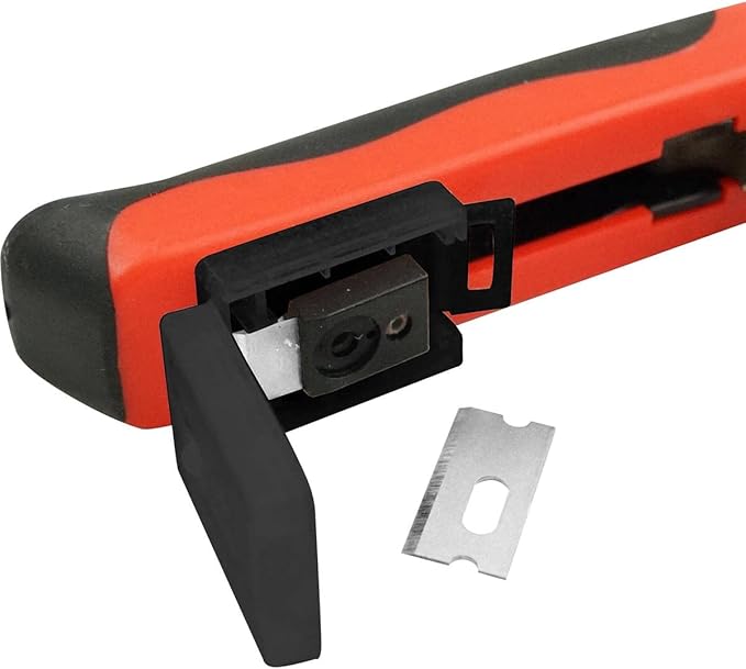 Simply45 ProSeries All-In-One RJ45 Crimp Tool for Pass-Through & Standard WE/SS RJ45 - Includes Tool Lock, Click Socket, Blade Storage, Stripper/Cutter - S45-C101