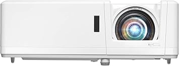 Optoma ZH406ST Short Throw Full HD Professional Laser Projector | DuraCore Laser Technology | High Bright 4200 lumens | 4K HDR Input | Four Corner Image Adjustment | Network Compatible