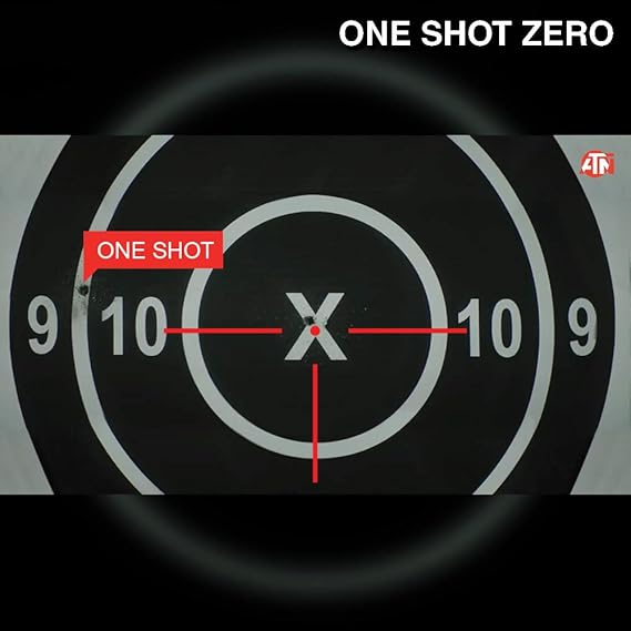 ATN X-Sight 4K Pro Smart Day/Night Rifle Scope - Ultra HD 4K technology with Superb Optics, 120fps Video, 18+ hrs Battery, Ballistic Calculator, Rangefinder, WiFi, E-Compass, Barometer, IOS & Android Apps