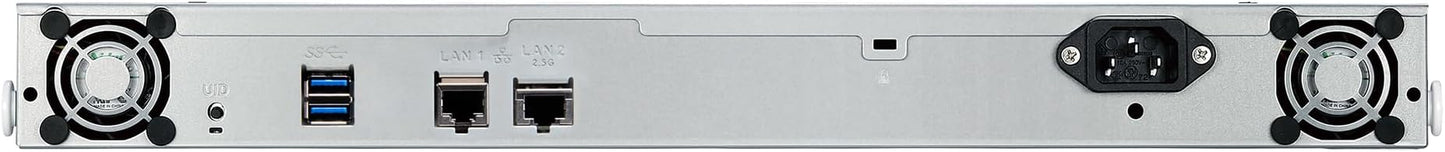 BUFFALO TeraStation 3420RN 4-Bay SMB 4TB (2x2TB) Rackmount NAS w/Hard Drives Included Network Attached Storage