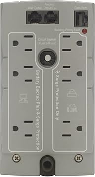 APC BK350 UPS/Surge Protector with 6 Power Outlets