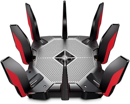 TP-Link AX11000 Tri-Band WiFi 6 Gaming Router (Archer AX11000) - 12-Stream Gigabit Wireless Router, 1.8GHz quad-core CPU, 2.5G Port, 8 Gigabit LAN Ports, MU-MIMO
