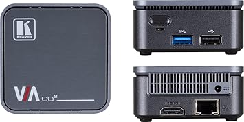 Kramer VIA GO2 Compact & Secure 4K Wireless Presentation Device