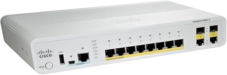 Cisco Catalyst 2960C Compact Ethernet Switch (WS-C2960CG-8TC-L)