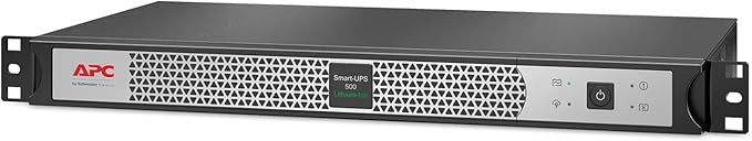 SCHNEIDER ELECTRIC Uninterrupted Power Supply APC Smart-UPS Li-Ion 500VA Short Depth, (SCL500RM1UC)