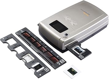 Pacific Image PrimeFilm XEs Film Scanner, 35mm Manual Film & Slide Scanner with Convenient Film Holder, 10000 dpi/48-bit Output. 3.9 Dynamic Range, Support Mac/Windows