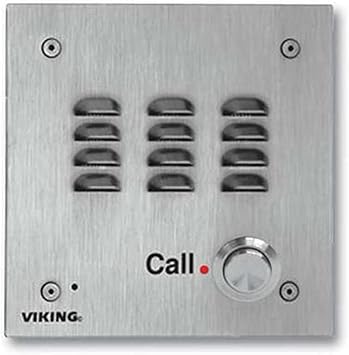 Viking Electronics E-30-IP Stainless Steel Handsfree IP Phone