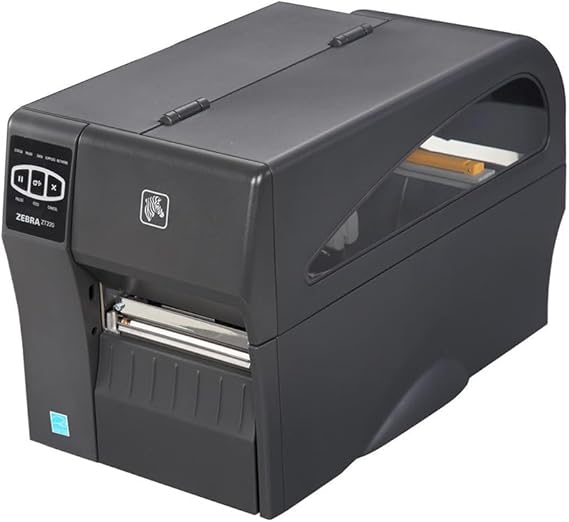 Zebra ZT220 4” Industrial Thermal Transfer Label Printer, 203 dpi Serial, USB, ZPL, EPL, XML Support, US Cord – ZT22042-T01000FZ