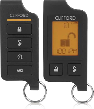 Clifford 470.6X 2-Way Responder Remote Start System w/ Keyless Entry