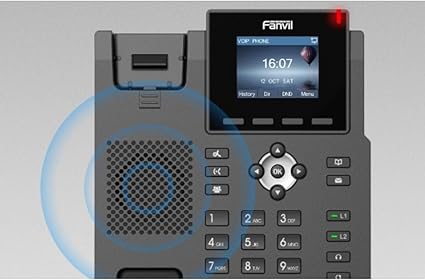 Fanvil X3SP 2 Lines Entry Level Color Display Phone with HD, POE