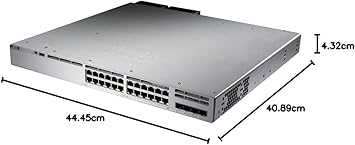 Cisco Catalyst 9300 24-Port Fixed Uplinks PoE+, 4X1G Uplinks, Network Essentials