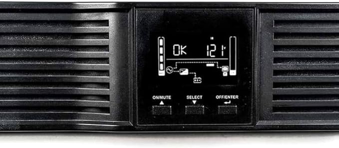 Vertiv Liebert 1100VA 990W 120V Advanced Avr Line-Interactive UPS with LCD Display Pure Sine Wave Output On Battery 2U Rackmount/Tower Supports Active PFC (PSI5-1100RT120)