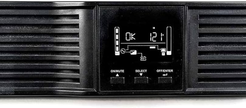 Vertiv Liebert 1100VA 990W 120V Advanced Avr Line-Interactive UPS with LCD Display Pure Sine Wave Output On Battery 2U Rackmount/Tower Supports Active PFC (PSI5-1100RT120)