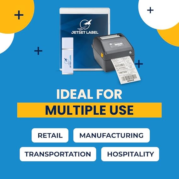 Zebra ZD421 Direct Thermal USB 203 dpi | ZD4A042-D01M00EZ 4 inch Width | Zebra GK420d Replacement | Zebra Label Printer | Includes Jetset Software