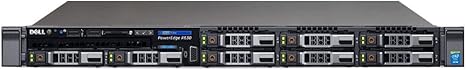 Dell PowerEdge R630 Server with 2 x Intel Xeon E5-2620 v4 8-Core 2.1GHz CPU, 64GB DDR4 RAM, 7.68TB SSD, RAID, Rail Kit, Windows Server 2016 OS (Renewed)