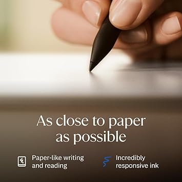 reMarkable Paper Pro Bundle – Includes 11.8” reMarkable Paper Tablet, and Marker Plus Pen with Eraser