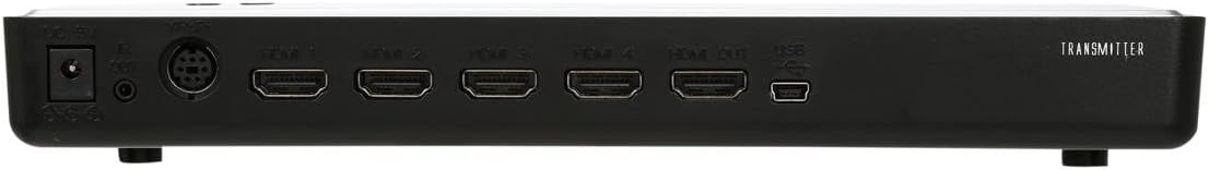 IOGEAR GWHDMS52MBK2 Long Range Wireless 5x2 HDMI Matrix PRO with 1 Additional Receiver