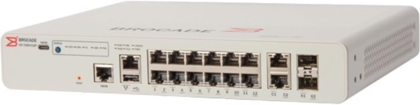 Brocade ICX 7150-C12P-SWITCH-12 Ports-Managed ICX7150-C12P-2X1G