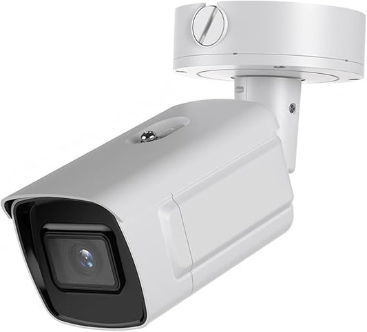 HIK 4MP License Plate Recognition IP Camera, Indoor Outdoor PoE ANPR LPR Bullet IP Camera with IR 328ft Night Vision, IP67 Waterproof, Compatible with Hik Connect/HIK NVR 2CD7A46G0/P-IZHS 8mm-32mm