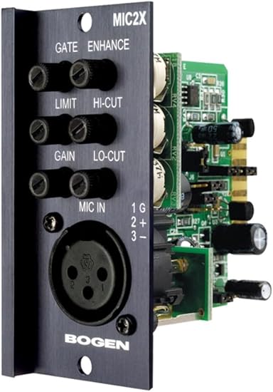 Bogen Microphone XLR Input Module MIC2X