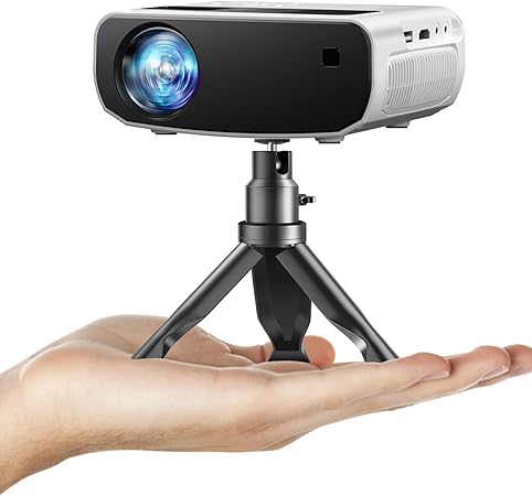Projector, CiBest Native 1080p LED Video Projector, 300 Inch Image Display Ideal for PPT Business Presentations Home Theater, Compatible with HDMI,VGA,USB,Laptop,PS4,Xbox