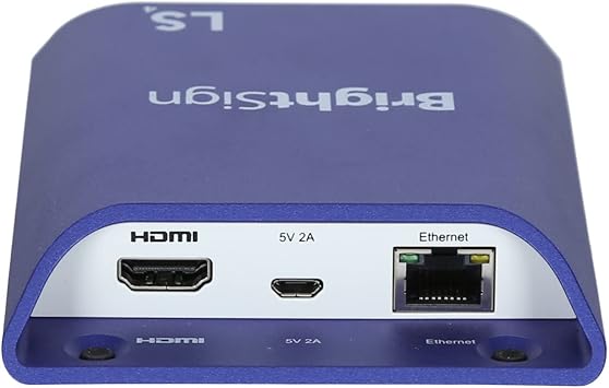 Brightsign HTML5 Standard I/O Digital Signage Player w/USB Interactivity (LS424)
