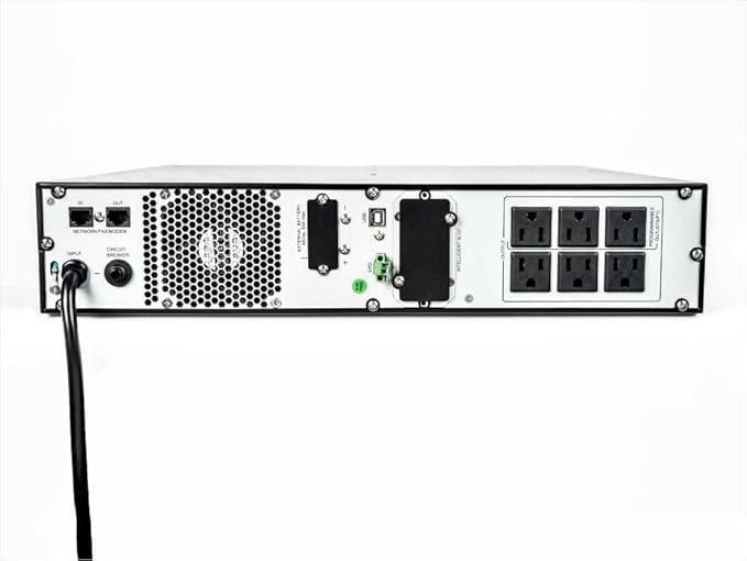Vertiv Liebert 1100VA 990W 120V Advanced Avr Line-Interactive UPS with LCD Display Pure Sine Wave Output On Battery 2U Rackmount/Tower Supports Active PFC (PSI5-1100RT120)