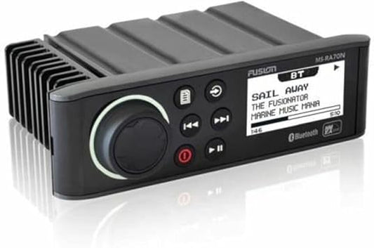 Fusion MS-RA70NI 4x50W 2-Zone Bluetooth Marine Stereo with USB, NMEA 2000, Fusion Link Wireless Control
