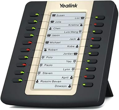 Yealink High-Performance LCD Expansion Module (EXP20) for sip-t27g, sip-t27p, sip-t29g IP Phones