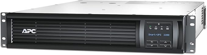 APC 2200VA Smart-UPS with SmartConnect, Pure Sinewave UPS Battery Backup, Line Interactive, 120V Uninterruptible Power Supply, Rackmount UPS