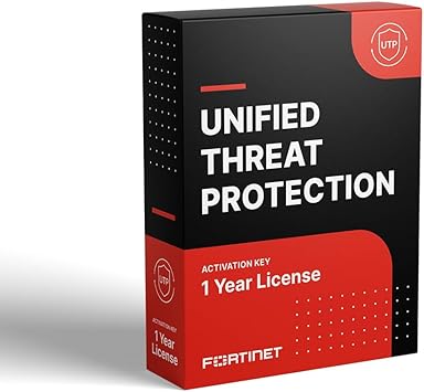 FortiGuard 1 Year Unified Threat Protection for FortiGate-60F | IPS, Advanced Malware Protection, Application Control, URL, DNS & Video Filtering and FortiCare Premium (FC-10-0060F-950-02-12)