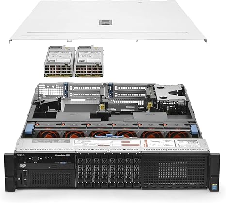 Dell PowerEdge R730 Server 2X E5-2603v4 1.70Ghz 12-Core 64GB H330 (Renewed)