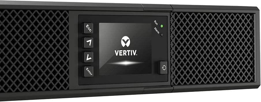Vertiv Liebert GXT5 UPS - 1500VA/1350W 120V, Online Double Conversion, 2U Rack/Tower, Energy Star Certified, Lead Acid, Sine Wave, Battery Backup, 0.9 Power Factor, Colored LCD (GXT5-1500LVRT2UXL)
