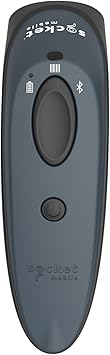 SOCKET COMMUNICATION Mobile CX3426-1872 DuraScan D740, 2D Barcode Scanner, Utility Gray, 1.5" H, 1.6" W, 5.2" L